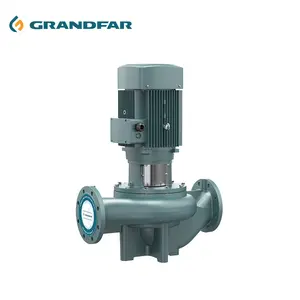 GRANDFAR GTD serisi dikey inline pompa 1.5hp-177HP 2P 4P 1.5KW inline su pompası hidrofor pompası