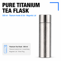 Mug isotherme en titane pur, cadeaux, tasses personnalisées, bouteilles d'eau, vente en gros, produits pour la maison et la cuisine