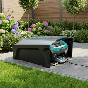 Tettoia per Garage Indego per Robot Tagliaerba BOSCH GIA0225 - Soluzione per Carport Domestico Made in Italy - Product Image 3