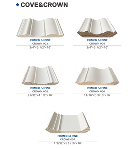 Trang trí primed Finger-Joint radiata Pine gỗ vương miện đúc - Product Image 3