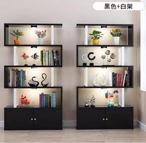 AILICHEN <span class=keywords><strong>Bibliothèque</strong></span> moderne créative simple en fer forgé, du <span class=keywords><strong>sol</strong></span> au <span class=keywords><strong>plafond</strong></span>, <span class=keywords><strong>bibliothèque</strong></span> combinée gratuite pour meubles de salon - Product Image 5