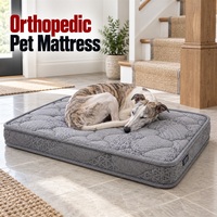 Tapis et coussins pour animaux de compagnie avec matelas orthopédique pour chien et options de couleur de housse personnalisées pour les collections de soins aux animaux d'intérieur