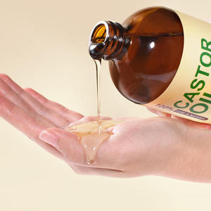 16 Floz 100% Aceite de ricino prensado en frío natural puro para cara, cuerpo, cabello, pestañas, sin hexano, sin refinar para paquete de aceite de ricino - Product Image 2