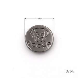 Rivets de sac en alliage de zinc de 8 mm, 10 pièces, clous métalliques personnalisables avec logo pour sacs à main ou décorations - Product Image 2