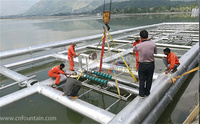 Optimum Show : Éclairage de spectacle de fontaines et film sur écran d'eau pour lago Dal de Srinagar, Inde, destiné aux parcs, piscines et lacs, en tant que cas d'étude d'un projet réussi.