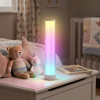Lampe de Chevet 3600mAh RGBIC avec Télécommande via Application, Synchronisation Musicale et Lumière Ambiante pour Chambre et Restaurant – Idéale pour les Acheteurs en Gros