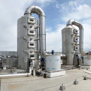 Tour de purification et d'absorption des gaz d'échappement industriels Shengrun SR-03 PP avec surface lisse - Product Image 1
