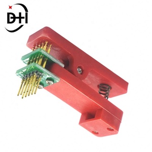 2.54mm Single Row 3/4P PCB Clip Clamp Fixture Probe Pogo Download Program Burn - Product Image 5