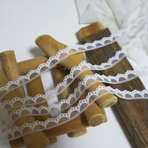 RYL Offerta Speciale: <span class=keywords><strong>Pizzo</strong></span> Trasparente con Bordo Smerlato, Mini <span class=keywords><strong>Pizzo</strong></span> Bianco in Rete per Lingerie, Abbigliamento per Neonati <span class=keywords><strong>e</strong></span> Accessori Lolita - Product Image 4