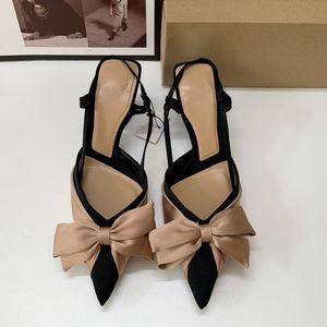 Sandales à talons tendance avec nœud et bride arrière 2025 pour femmes - Product Image 2