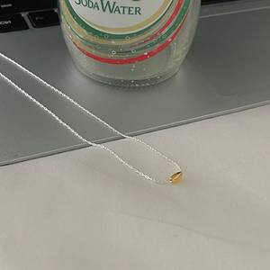 Collar de Plata de Ley S925 con Diseño de Espina de Serpiente y Diamantes de Burbuja para Mujer, Simple, Lujoso, en Capas, con Sensación de Alta Gama - Product Image 5