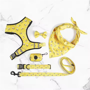 Kemer ve kayış altı Set Pet malzemeleri rahat Polyester baskılı köpek göğüs aksesuarları kayış - Product Image 1