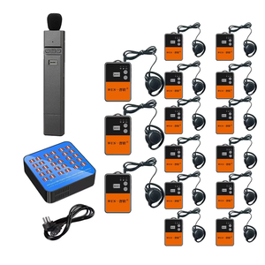 Sistema de Guía Turística para Viajes, 85-125 Horas de Funcionamiento, 2.4G, 999 Canales, 120m de Alcance, Dispositivos de Audio con <span class=keywords><strong>Voz</strong></span> Clara para Visitas, Reuniones y Viajes - Product Image 4