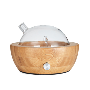 Cina produttore decorazione vero vetro di bambù automatico aromaterapia Aroma aromatico nebulizzatore diffusore di aria fredda - Product Image 2