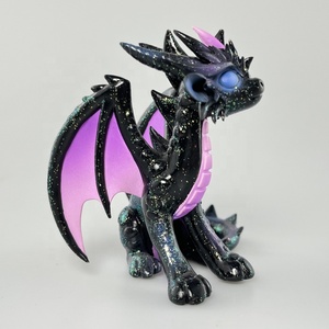 Custom Made Dragon <span class=keywords><strong>Figurines</strong></span> 3D En Plastique Dragon Chiffres Maison Jeu Film Trône Dragon PVC Action Figure Jouets pour Collection - Product Image 2