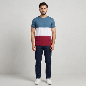 Camisetas de Hombre al por Mayor, Estilo Nuevo Más Popular, 100% Algodón, Talla Personalizada, Cuello con Capucha, Mejor Calidad en Existencia - Product Image 1