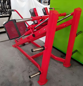 피트니스 스포츠 장비 사용 무료 웨이트 플레이트 적재 강도 피트니스 장비 45 도 해킹 슬라이드 레그 프레스 기계 - Product Image 2