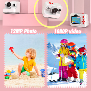 Ucuz toptan müzik oyunu video kayıt selfie anında fotoğraflar çocuk baskı kamera oyuncak çocuklar için - Product Image 3