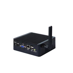 2026 ELSKY ขายดี NANO19 Barebone Fanless Minipc สำหรับอุตสาหกรรม รองรับ DDR3 RAM โปรเซสเซอร์ J1900 USB3.0 MSATA 1080P NANO19-J19 - Product Image 1