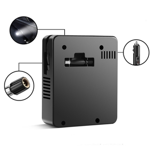 Neumático portátil para vehículo eléctrico de coche, bomba de inflado de coche multifuncional de 12V con luz LED de emergencia - Product Image 4