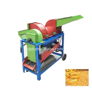 Electric Farm Corn Soybean Shelling Thresher Peeling Machine Diesel Maize Sorghum Husker Threshing Sheller Machine For Sale