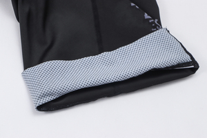 Cuissardes ZEDE en mesh respirant noires, personnalisables en usine, avec coussinet 4D confortable pour les longues distances en VTT - Product Image 4