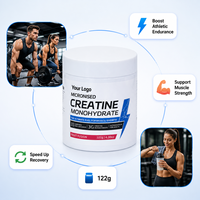 Poudre de créatine OEM/ODM saveur fruitée 5g, échantillon gratuit, vente en gros directe usine pour acheteurs de nutrition sportive en vrac dans le monde entier