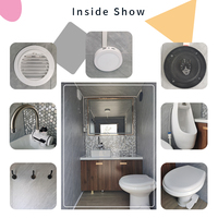 Maisons préfabriquées bon marché Toilette mobile de luxe Camion remorque Pot Toilette mobile pour handicapés portable pour adultes
