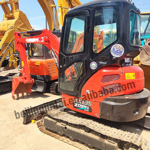 รถขุดขนาดเล็ก Kubota KX135 มือสอง 3.5 ตัน รถขุดไฮดรอลิกขนาดเล็กสำหรับขาย สภาพดี ชั่วโมงการใช้งานต่ำ - Product Image 2