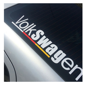 شعار مخصص مطبوع مقاوم للماء الفينيل شاحنة نقل الزجاج الأمامي ملصقات نقل يموت حرف نافذة السيارة الفينيل - Product Image 3