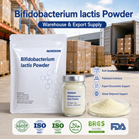Bifidobacterium Lactis en Polvo Probiótico, Certificado ISO9001/Halal/Kosher, Grado Alimenticio, Suministro a Granel, Paquete de 1 kg, Inventario Paletizado