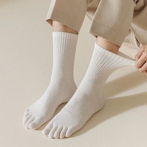Chaussettes de sport respirantes pour hommes à cinq <span class=keywords><strong>doigts</strong></span>, idéales pour la gym, le fitness, le cyclisme, la <span class=keywords><strong>randonnée</strong></span> et la course à pied - Product Image 2