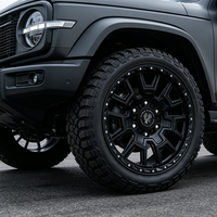 Rines de 17 y 18 Pulgadas, 6x139.7, 5x127, Estilo Beadlock para GMC Sierra 1500/Yukon, Lincoln Navigator, Mitsubishi Pajero