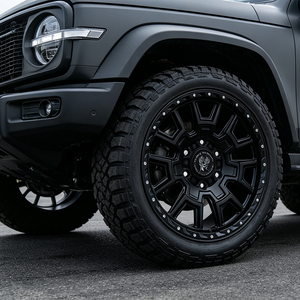 Rines de 17 y 18 Pulgadas, 5 y 6 Birlos, 6x139.7, 5x127, 4x4, Estilo Beadlock para GMC Sierra 1500/Yukon, Lincoln Navigator, Mitsubishi Pajero Sport - Product Image 4