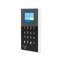 Système d'alarme de sécurité intelligent pour la maison 2022 avec application Tuya, WIFI, GSM, alarme anti-intrusion pour usage intérieur, accès aux portes, alimenté par batterie
