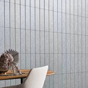 Excellente qualité, haute performance, style de conception de rainures variées, panneaux acoustiques colorés écologiques, décoration murale pour bureau et <span class=keywords><strong>studio</strong></span> - Product Image 4