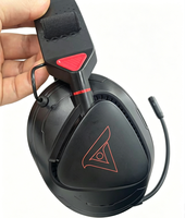Nouveau modèle de casque de jeu sans fil 2,4 G à 3 modes avec micro détachable et bandeau réglable, batterie 1000 mAh Siberia S-G36