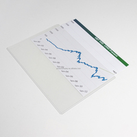 Porte-cartes de document dur P.Y. P B8 avec fermeture supérieure Logo personnalisé/tailles de B4-B8 de motif