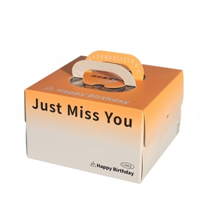 Tùy Chỉnh In Pho Mát Bánh Hộp Bánh Mang Hộp Bánh Sinh Nhật Bao Bì Hộp Với Biểu Tượng Tùy Chỉnh - Product Image 5