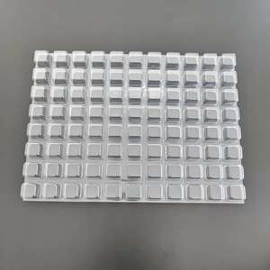 Fournisseur direct d'usine, barquettes d'emballage en <span class=keywords><strong>PET</strong></span> recyclables personnalisées, barquettes alimentaires en plastique avec compartiments - Product Image 4