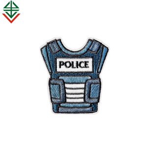 Cartoon <strong>Patches</strong> Cops Badge Tactical Vest <strong>Thin</strong> <strong>Blue</strong> <strong>Line</strong> Flag Sew on Repair Embroidered <strong>Patches</strong> - Product Image 5