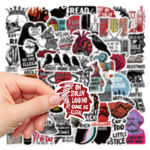 2026 Nuevo set de 52 pegatinas de activismo por la igualdad, <span class=keywords><strong>el</strong></span> radicalismo y la justicia social - Product Image 3