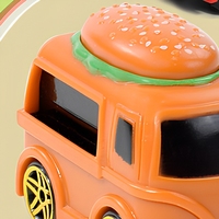 Voiture de sport jouet à lancer par éjection en plastique pour enfants, jeu au sol