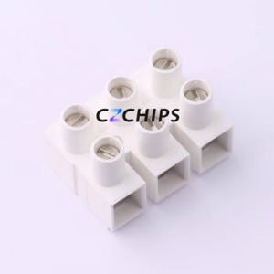 327-HDS/03-BS-WSM Screw Terminal Block P=14.5mm Connector ( Construction: 2x3P )( Pitch: 14.5mm )( Color: White ) - Product Image 1