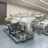 Nouvelle machine de pasteurisation à vapeur et air sanitaire pour poisson, viande et saucisses, en acier inoxydable 304, à commande automatique pour produits carnés