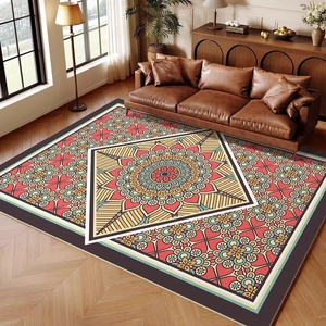 Alfombras de Área Impresas en 3D de Estilo Nórdico, Alfombras Suaves con Diseños Gráficos para Sala de Estar, Alfombras Ecológicas para Dormitorio - Product Image 2