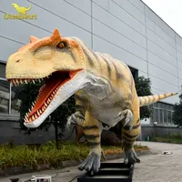공룡 공원 공룡 현실적인 로봇 공룡 Velocirraptor Animatronic Titere Dinosaurios