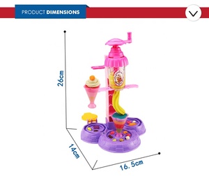 Crème glacée pour enfants, jouet de modélisation, ensemble d'argile douce avec boue colorée - Product Image 4