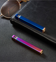 Briquet portable HD mini à flamme nue avec meule, personnalisable avec logo pour cigarettes
