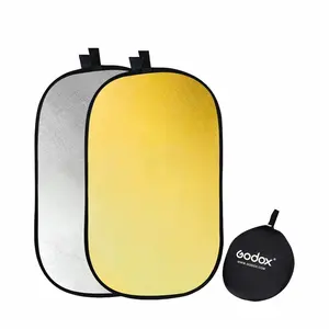 God-ox 120*180cm 2in1 Flash Portable Camera Lighting Diffuser Reflector Oval Reflector Collapsible Photography Studio Photo